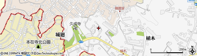 神奈川県鎌倉市植木480周辺の地図