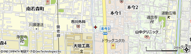 岐阜県大垣市本今町479周辺の地図