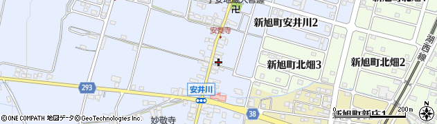 滋賀県高島市新旭町安井川123周辺の地図