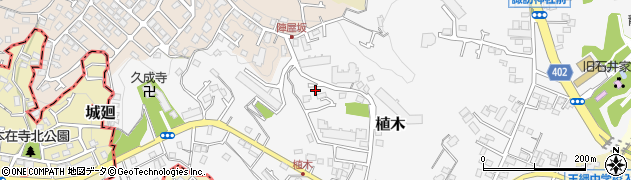 神奈川県鎌倉市植木419周辺の地図