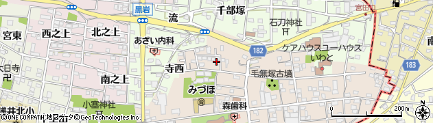 愛知県一宮市浅井町尾関同者11周辺の地図
