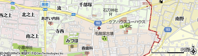 愛知県一宮市浅井町尾関同者29周辺の地図