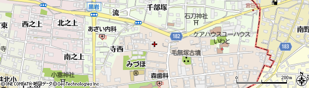 愛知県一宮市浅井町尾関同者18周辺の地図