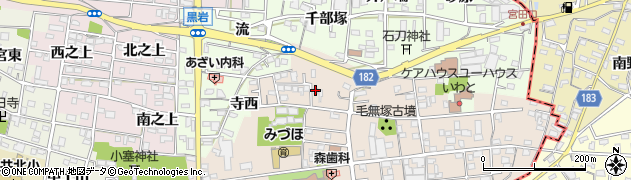愛知県一宮市浅井町尾関同者17周辺の地図