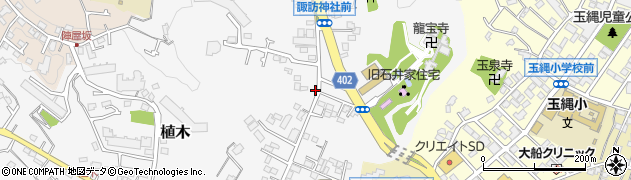 神奈川県鎌倉市植木187周辺の地図
