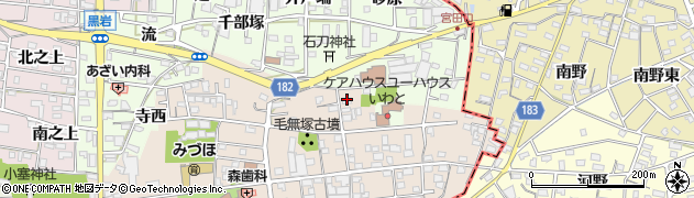 愛知県一宮市浅井町尾関同者45周辺の地図