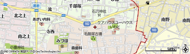 愛知県一宮市浅井町尾関同者35周辺の地図
