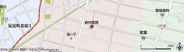 岩村医院周辺の地図