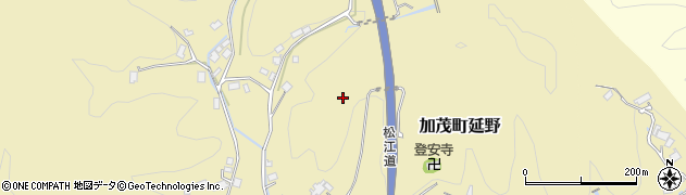 島根県雲南市加茂町延野周辺の地図
