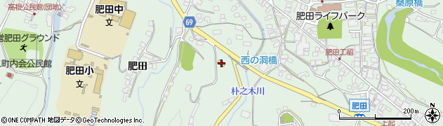 ローソン土岐肥田町店周辺の地図