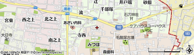 愛知県一宮市浅井町尾関同者5周辺の地図