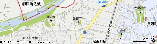 誓養寺周辺の地図