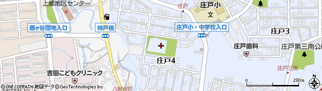 庄戸第四公園周辺の地図