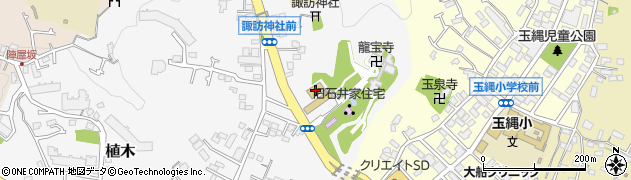 神奈川県鎌倉市植木126-1周辺の地図