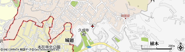 神奈川県鎌倉市植木495周辺の地図