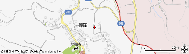 神奈川県大井町（足柄上郡）篠窪周辺の地図