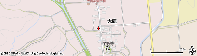 滋賀県米原市大鹿140周辺の地図