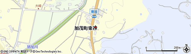 島根県雲南市加茂町東谷82周辺の地図