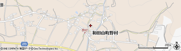 兵庫県朝来市和田山町野村271周辺の地図