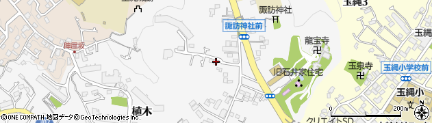神奈川県鎌倉市植木192周辺の地図
