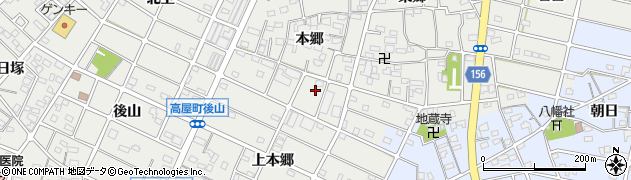 愛知県江南市勝佐町本郷190周辺の地図