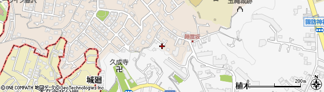神奈川県鎌倉市植木469周辺の地図