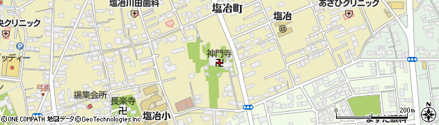 神門寺周辺の地図