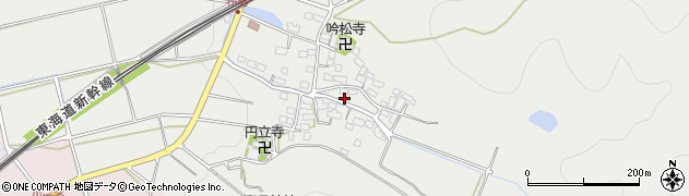 滋賀県長浜市布勢町154周辺の地図