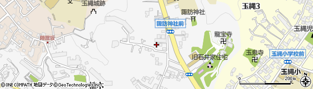 神奈川県鎌倉市植木75周辺の地図