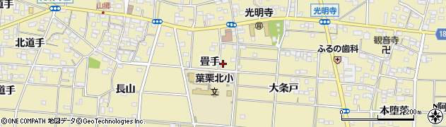愛知県一宮市光明寺畳手31周辺の地図