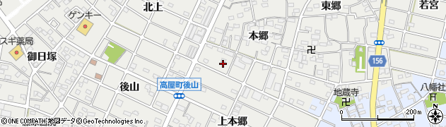 愛知県江南市勝佐町本郷39周辺の地図