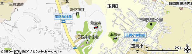 神奈川県鎌倉市植木128周辺の地図