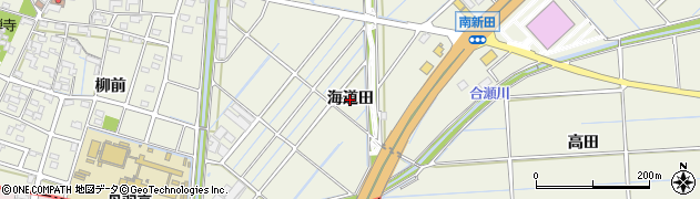 愛知県扶桑町（丹羽郡）高雄（海道田）周辺の地図