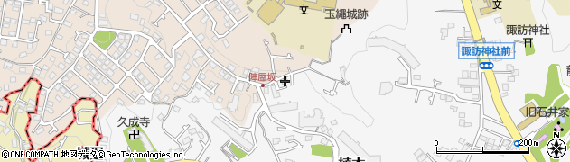 神奈川県鎌倉市植木422周辺の地図
