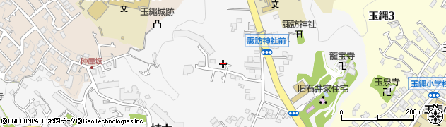 神奈川県鎌倉市植木72周辺の地図