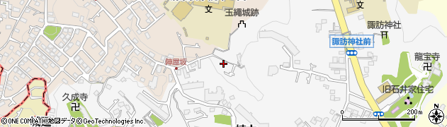 神奈川県鎌倉市植木425-5周辺の地図
