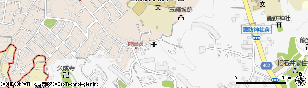神奈川県鎌倉市植木427周辺の地図