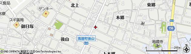 愛知県江南市勝佐町本郷36周辺の地図