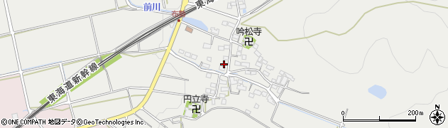 滋賀県長浜市布勢町250周辺の地図
