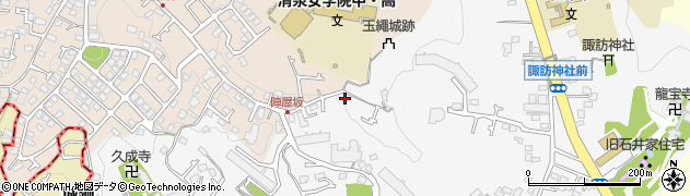 神奈川県鎌倉市植木426周辺の地図