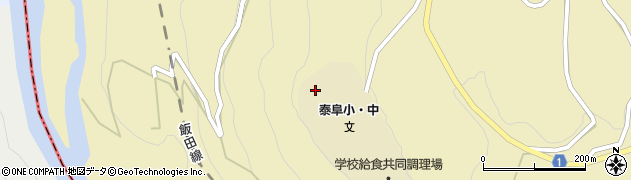 長野県下伊那郡泰阜村6221周辺の地図