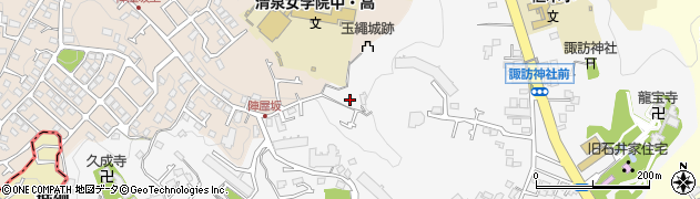 神奈川県鎌倉市植木48周辺の地図