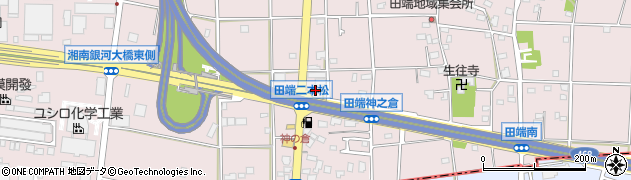 ローソン寒川南インター店周辺の地図