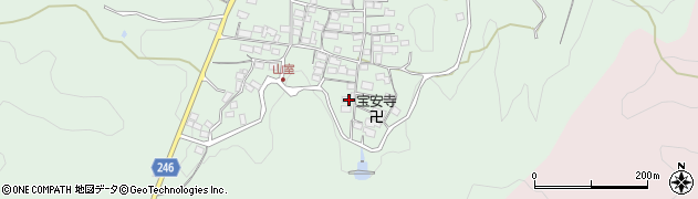滋賀県米原市山室1195周辺の地図