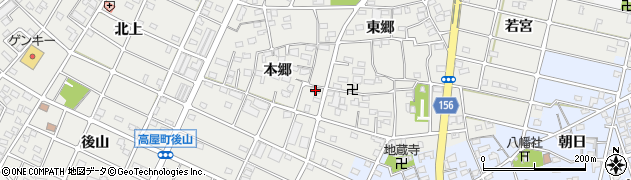 愛知県江南市勝佐町本郷143周辺の地図