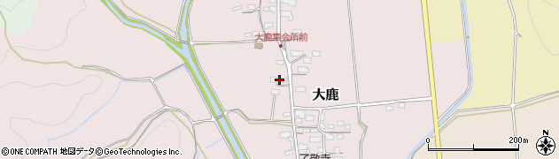 滋賀県米原市大鹿377周辺の地図