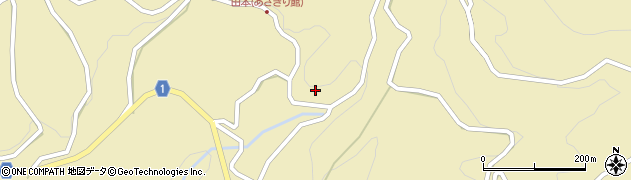 長野県下伊那郡泰阜村6959周辺の地図