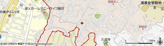 神奈川県鎌倉市城廻714周辺の地図
