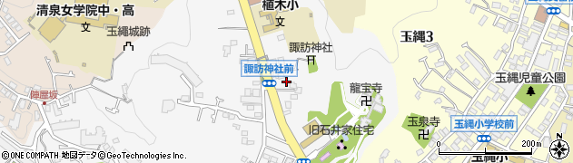 神奈川県鎌倉市植木102周辺の地図