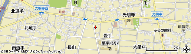 愛知県一宮市光明寺畳手48周辺の地図